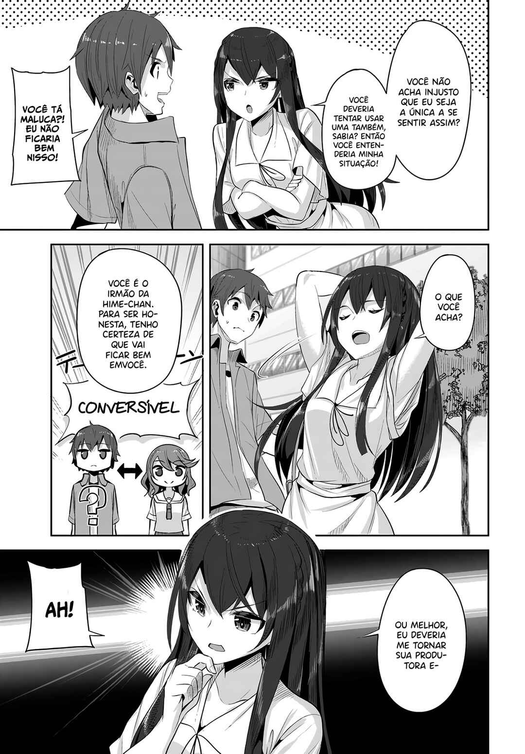 Tenkousaki no Seiso Karen na Bishoujo ga, Mukashi Danshi to Omotte Issho ni Asonda Osananajimi datta Ken Chapter 9 - Page 28