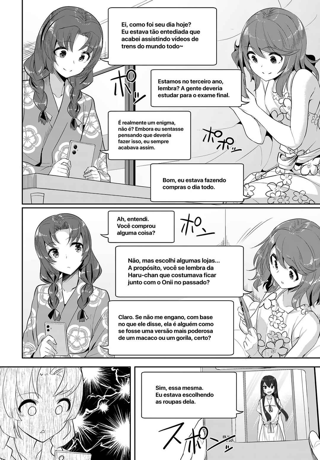 Tenkousaki no Seiso Karen na Bishoujo ga, Mukashi Danshi to Omotte Issho ni Asonda Osananajimi datta Ken Chapter 9 - Page 8