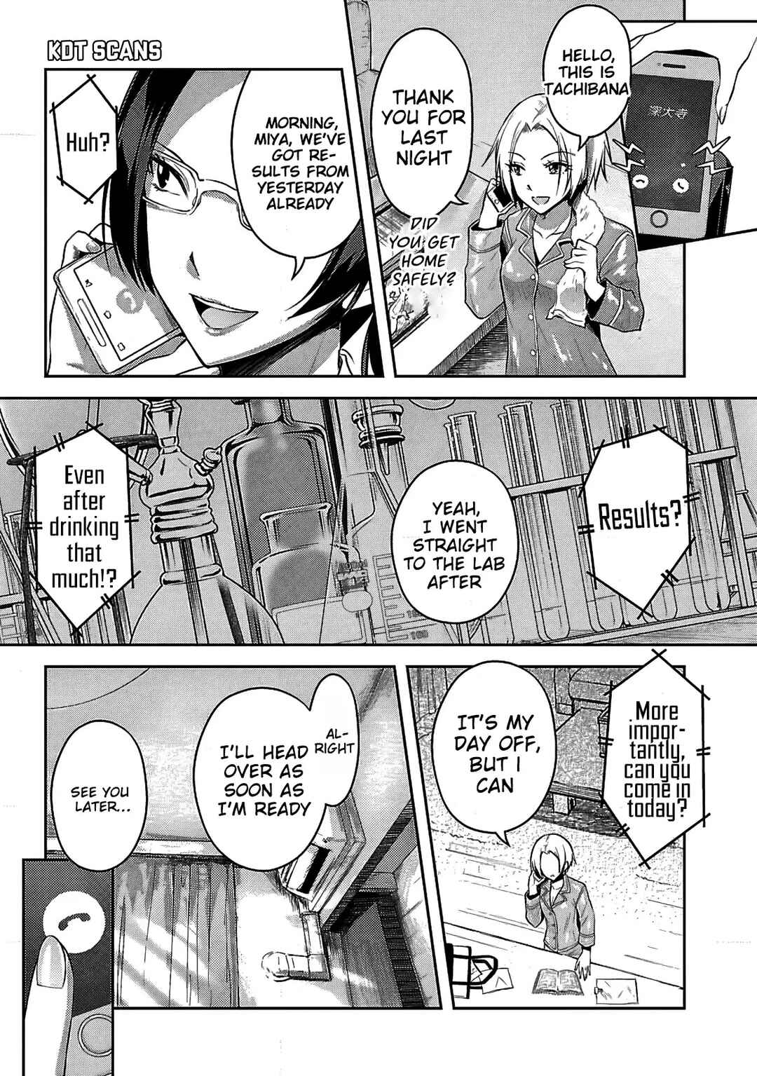 Seishokuki Aliens Meet Girls Chapter 9 - Page 9