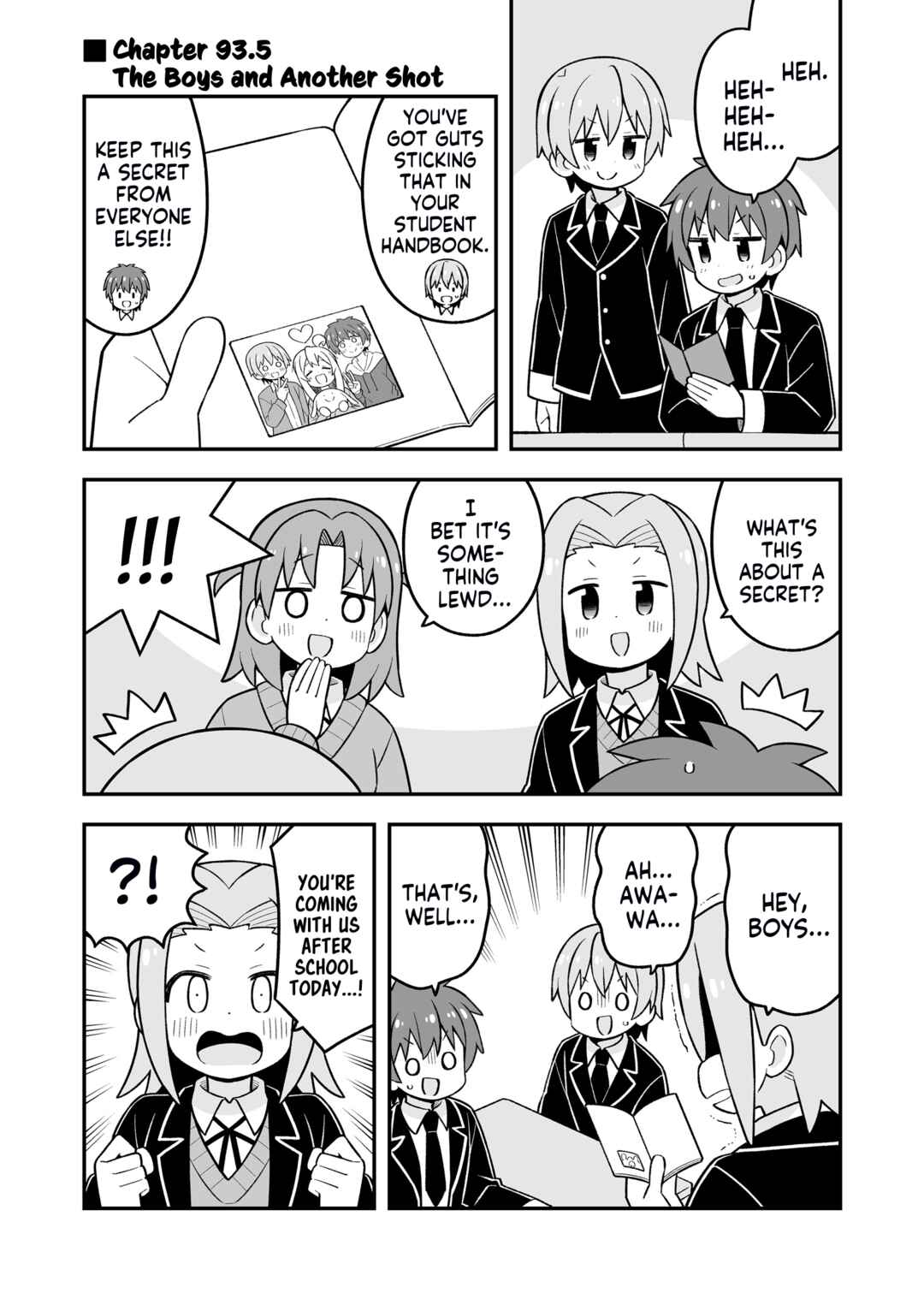 Onii-chan wa Oshimai! Chapter 93.5 - Page 1