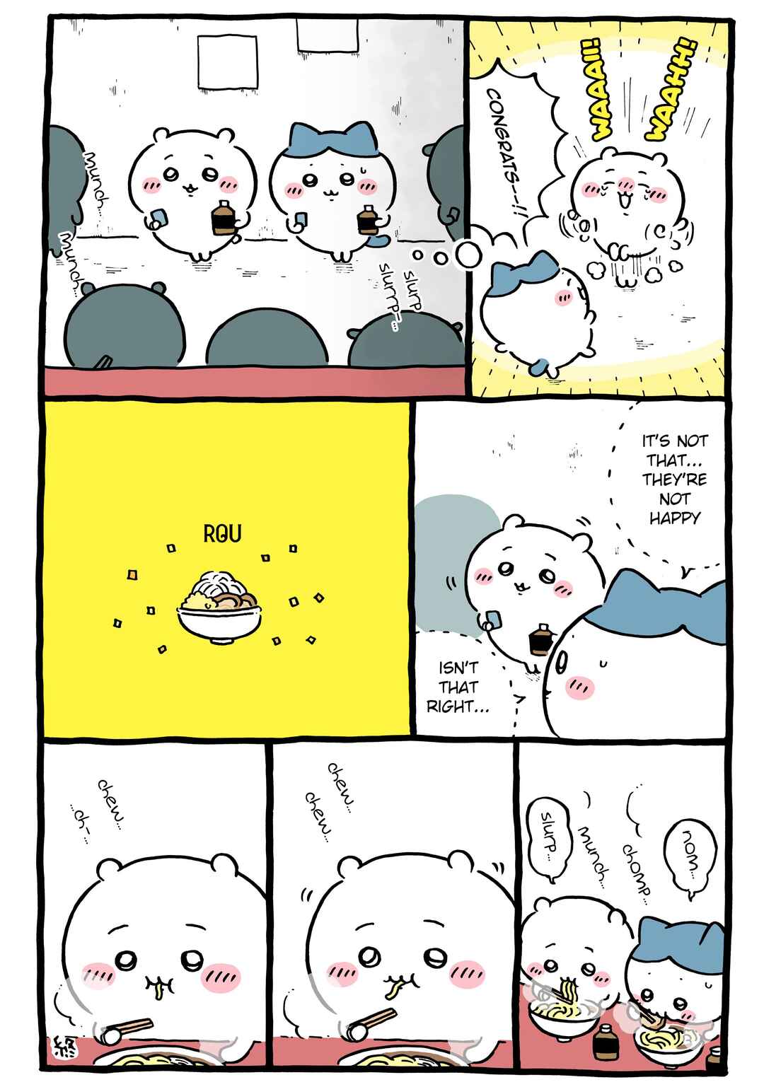 Chiikawa: Nanka Chiisakute Kawaii Yatsu (Webcomic Pages) Chapter 1065 - Page 1