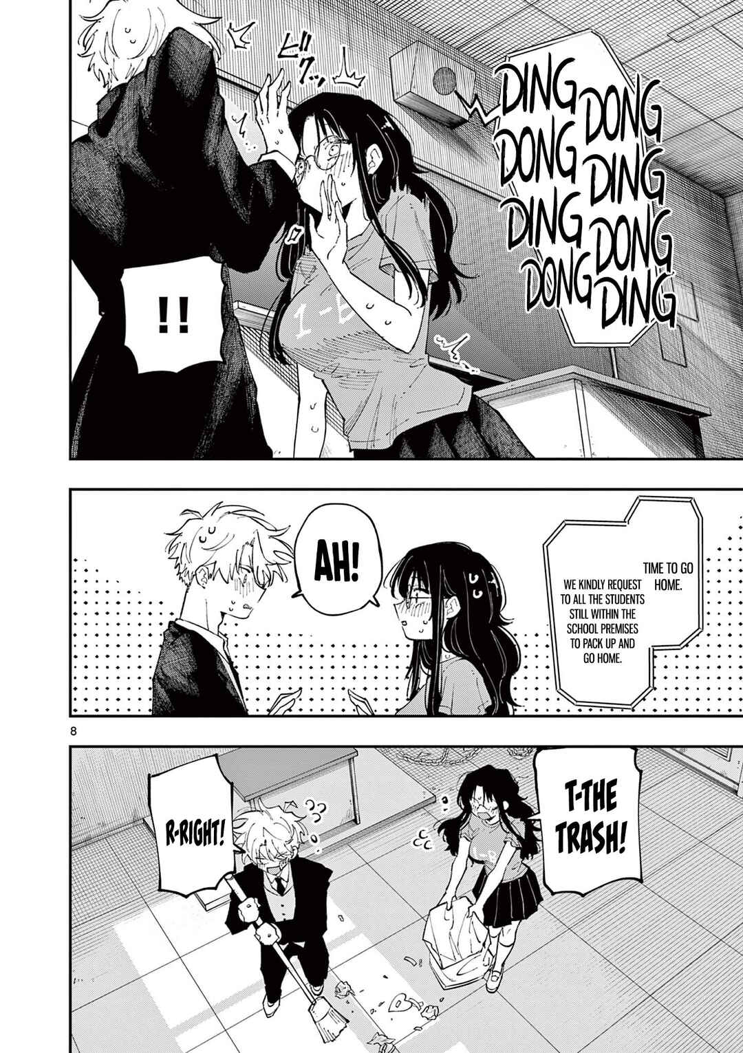 Tonari no Seki no Yatsu ga Souiu Me de Mitekuru Chapter 31 - Page 8