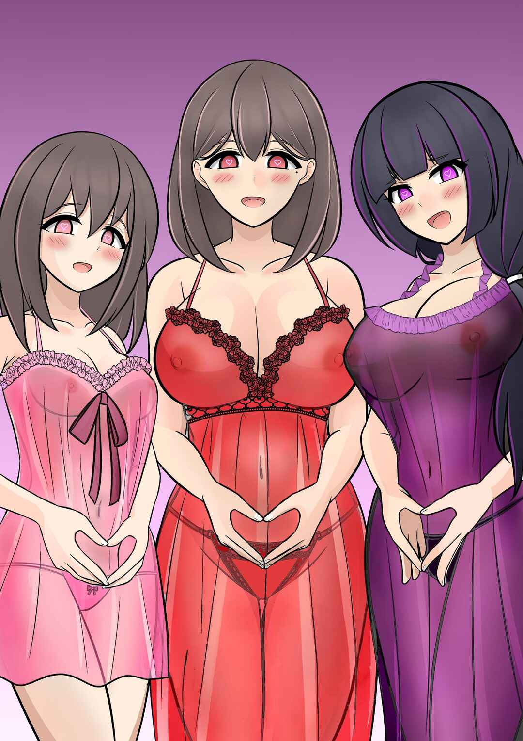 Danjo-hi 1:39 no Heikou Sekai wa Omoi no Hoka Futsuu (Fan Colored) Chapter 81 - Page 3