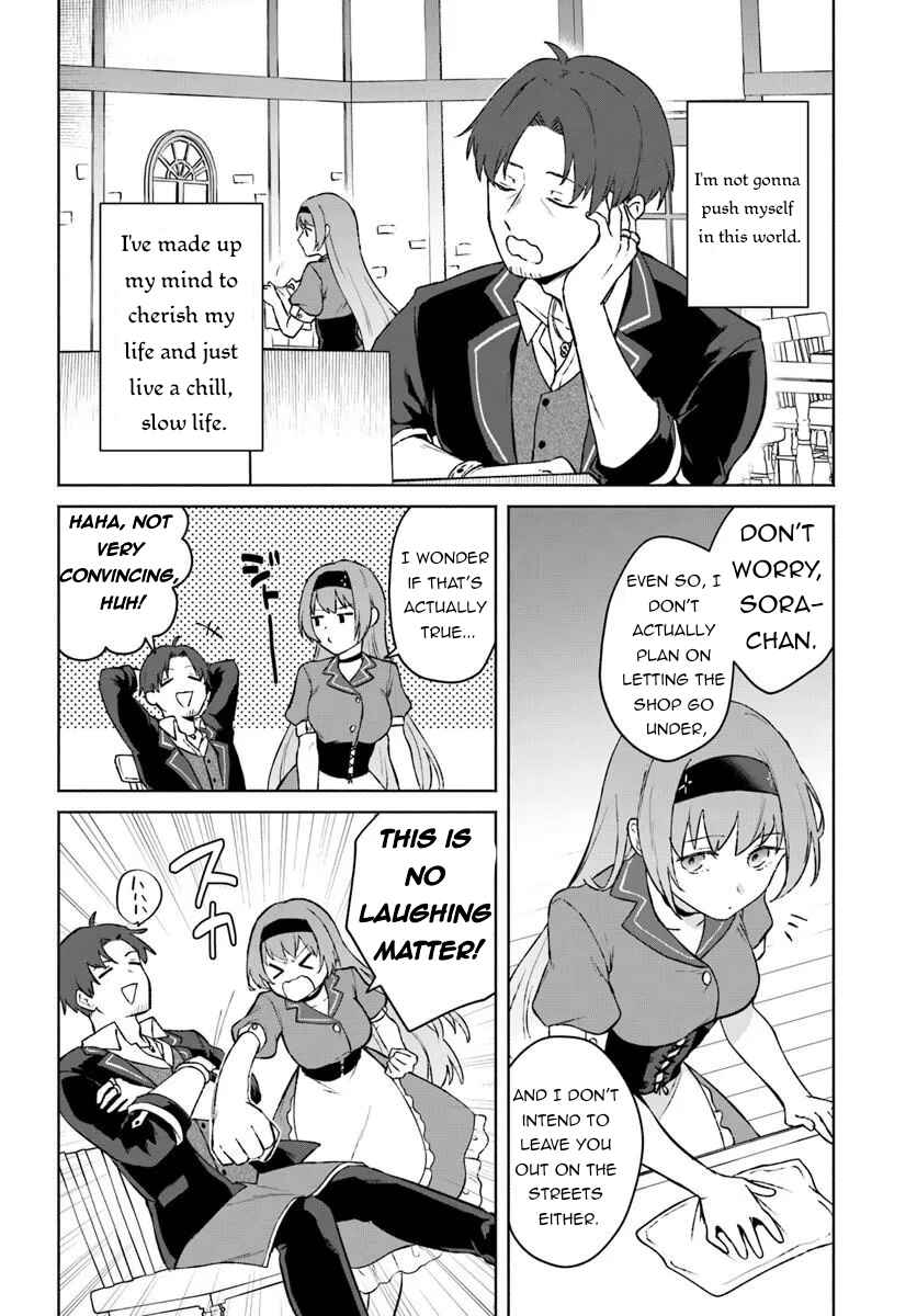 Moto Saikyou Boukensha no Rojiura Caffe Nonbiri Kaigyouroku Chapter 1 - Page 10