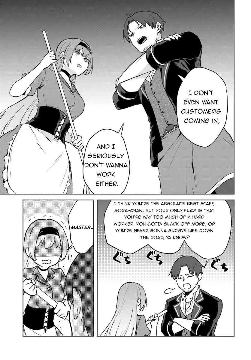 Moto Saikyou Boukensha no Rojiura Caffe Nonbiri Kaigyouroku Chapter 1 - Page 7