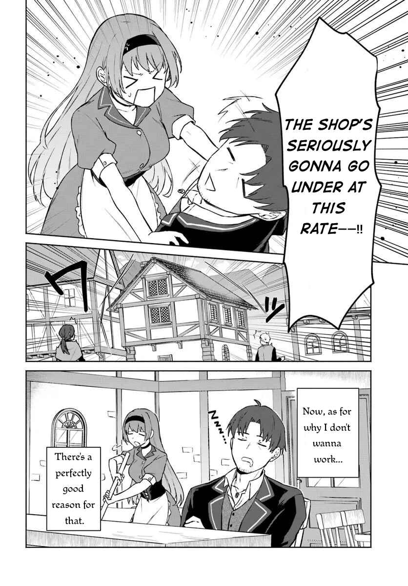 Moto Saikyou Boukensha no Rojiura Caffe Nonbiri Kaigyouroku Chapter 1 - Page 8