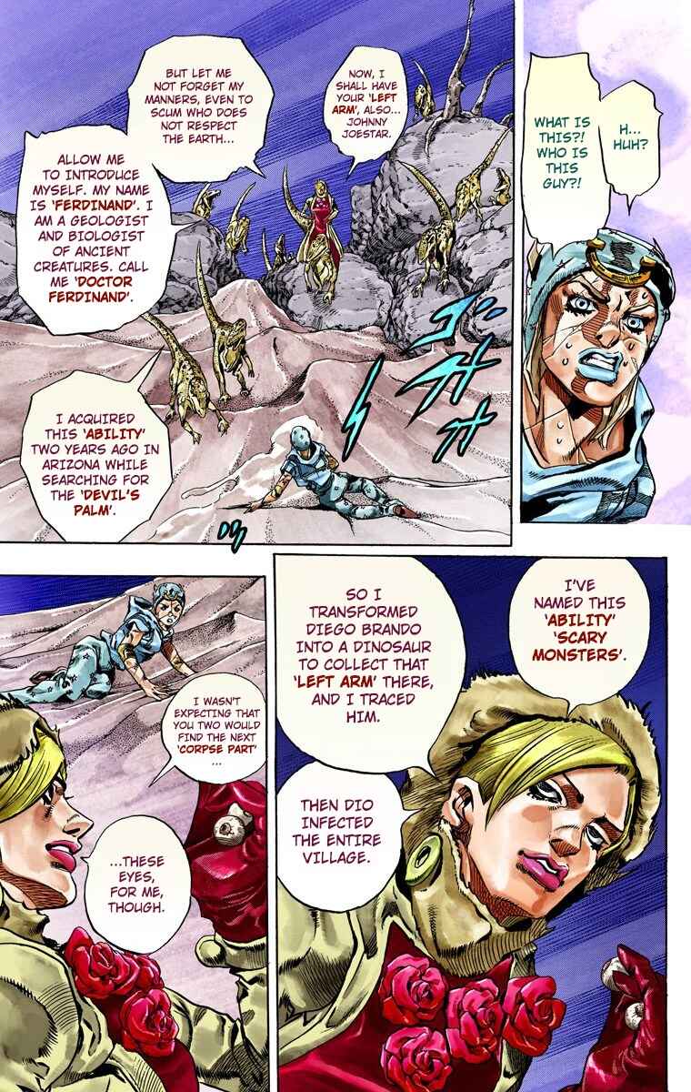 JoJo no Kimyou na Bouken: Part 7 - Steel Ball Run Color-ban Chapter 31 - Page 12