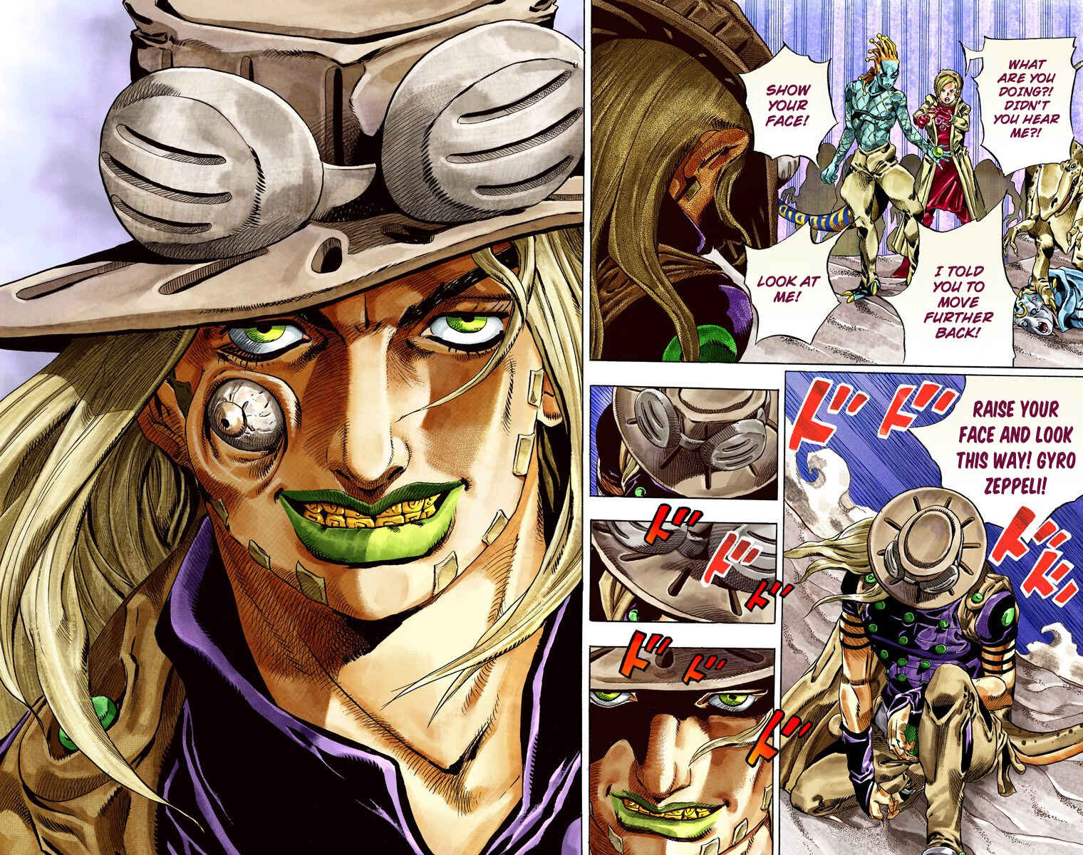 JoJo no Kimyou na Bouken: Part 7 - Steel Ball Run Color-ban Chapter 31 - Page 24