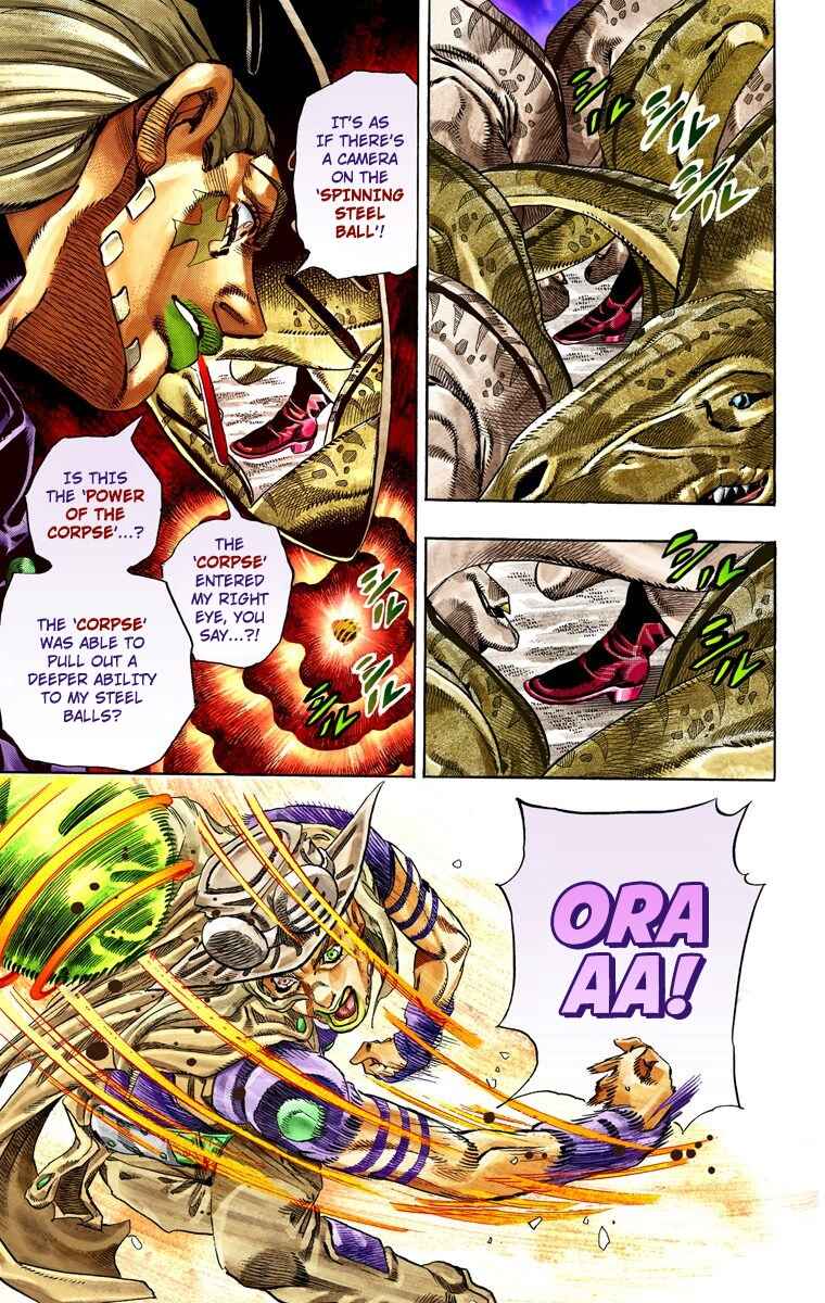 JoJo no Kimyou na Bouken: Part 7 - Steel Ball Run Color-ban Chapter 31 - Page 33