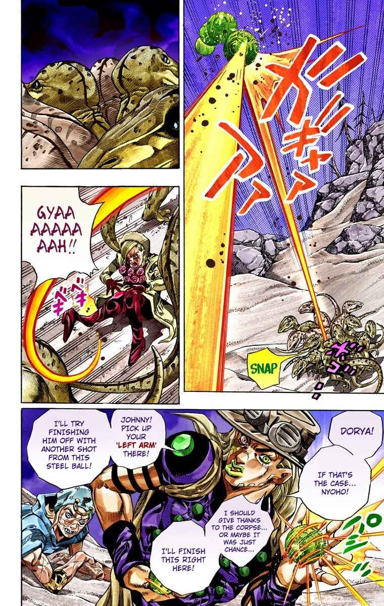 JoJo no Kimyou na Bouken: Part 7 - Steel Ball Run Color-ban Chapter 31 - Page 34