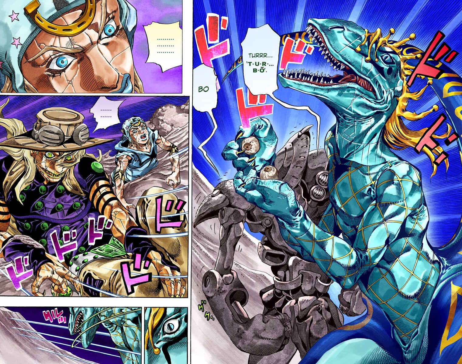 JoJo no Kimyou na Bouken: Part 7 - Steel Ball Run Color-ban Chapter 31 - Page 4