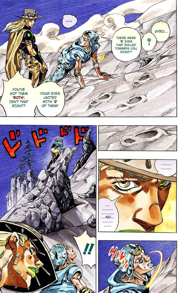JoJo no Kimyou na Bouken: Part 7 - Steel Ball Run Color-ban Chapter 31 - Page 44