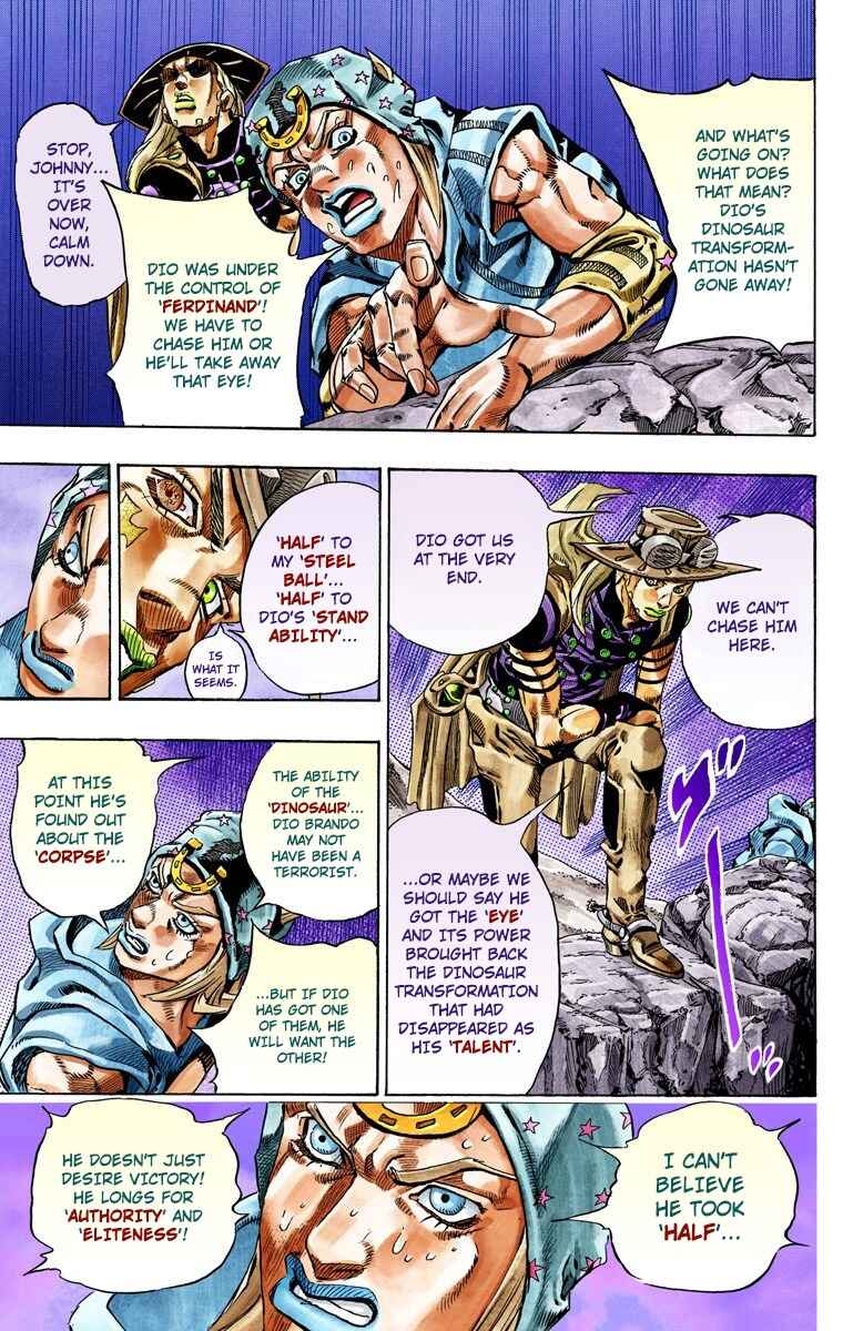 JoJo no Kimyou na Bouken: Part 7 - Steel Ball Run Color-ban Chapter 31 - Page 48