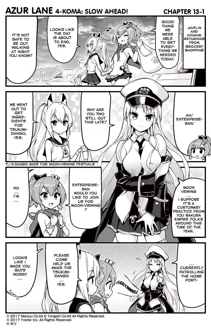 Azur Lane: Bisoku Zensin! Chapter 13 - Page 1