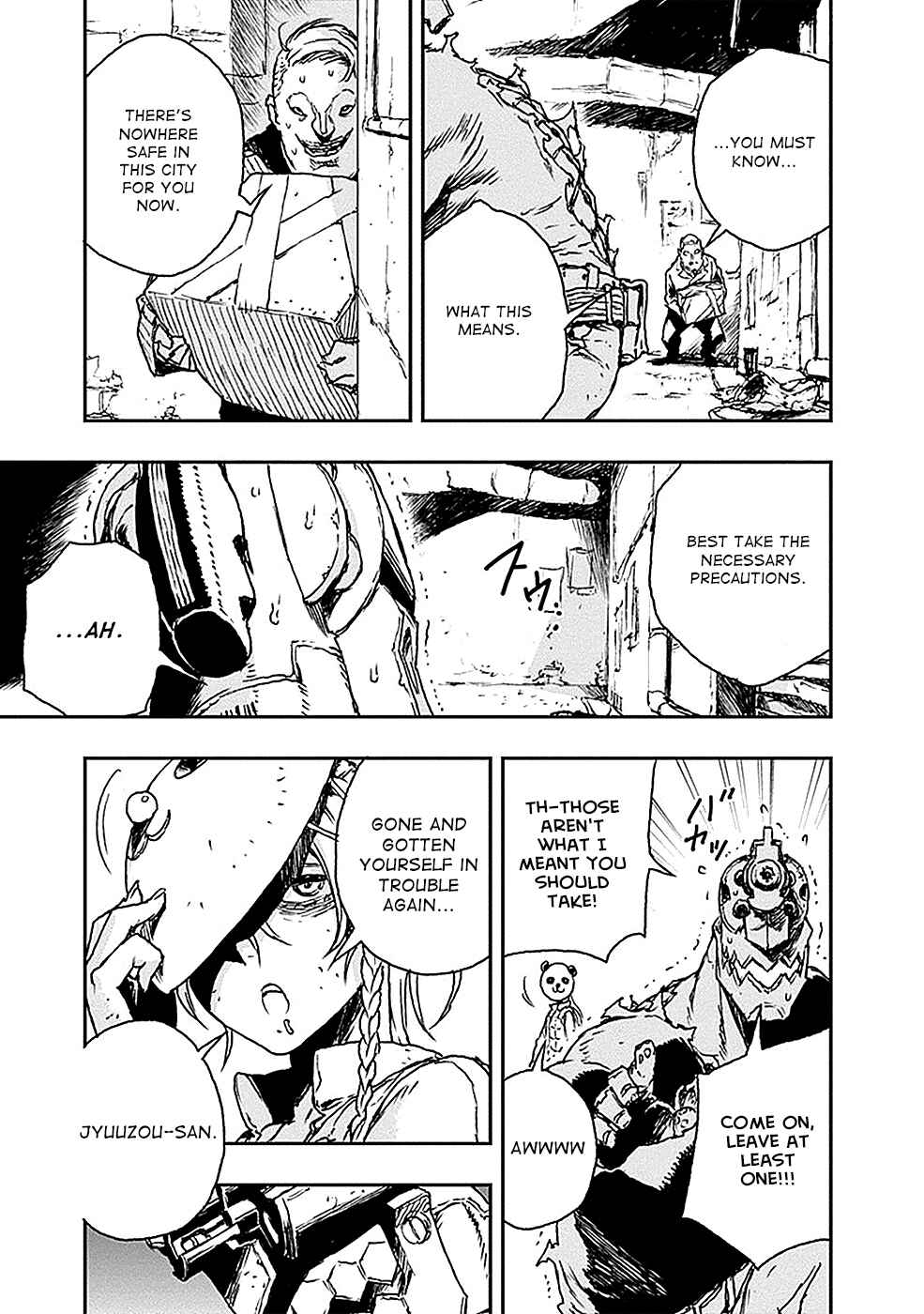 No Guns Life Chapter 3 - Page 39