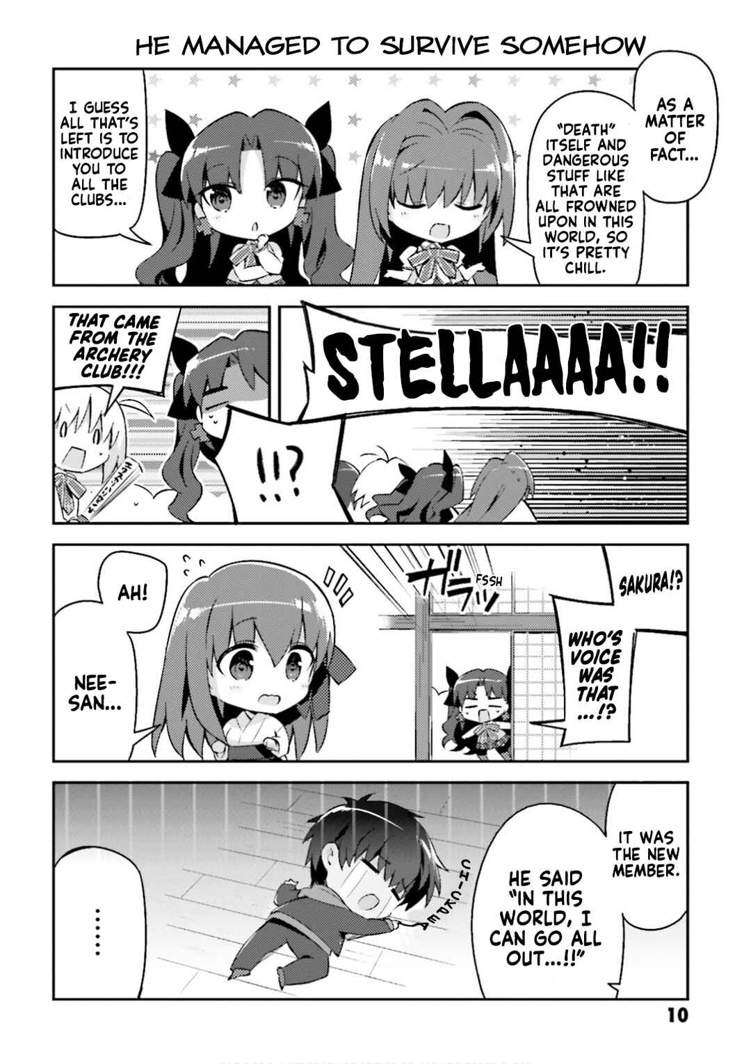 Type-Moon Gakuen - Chibi Chuki! Chapter 23 - Page 10