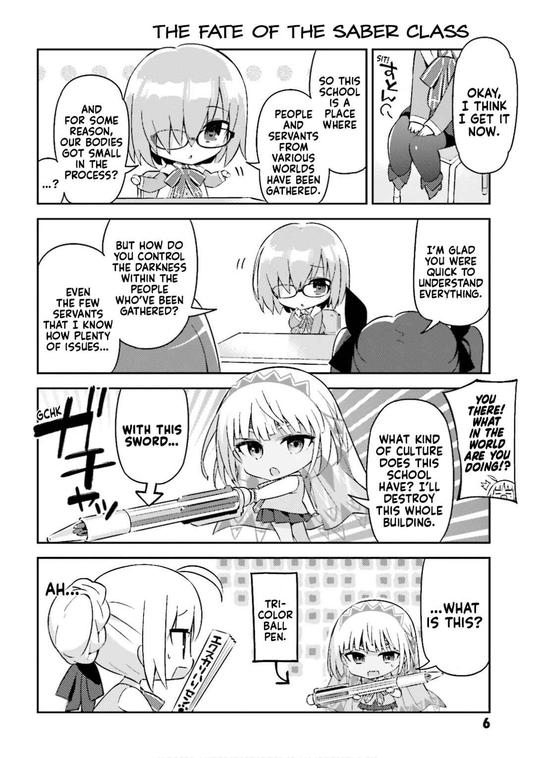 Type-Moon Gakuen - Chibi Chuki! Chapter 23 - Page 6
