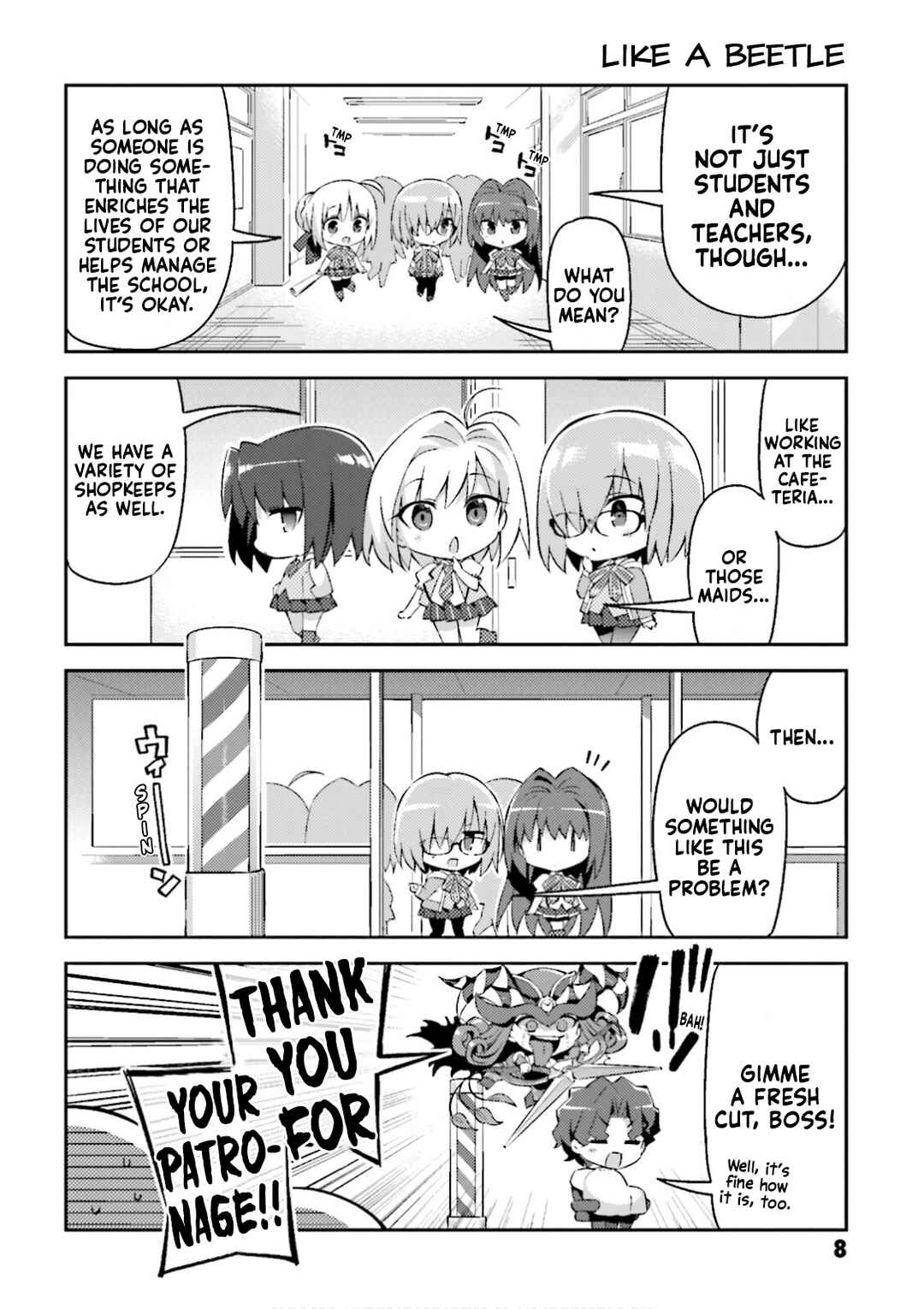Type-Moon Gakuen - Chibi Chuki! Chapter 23 - Page 8