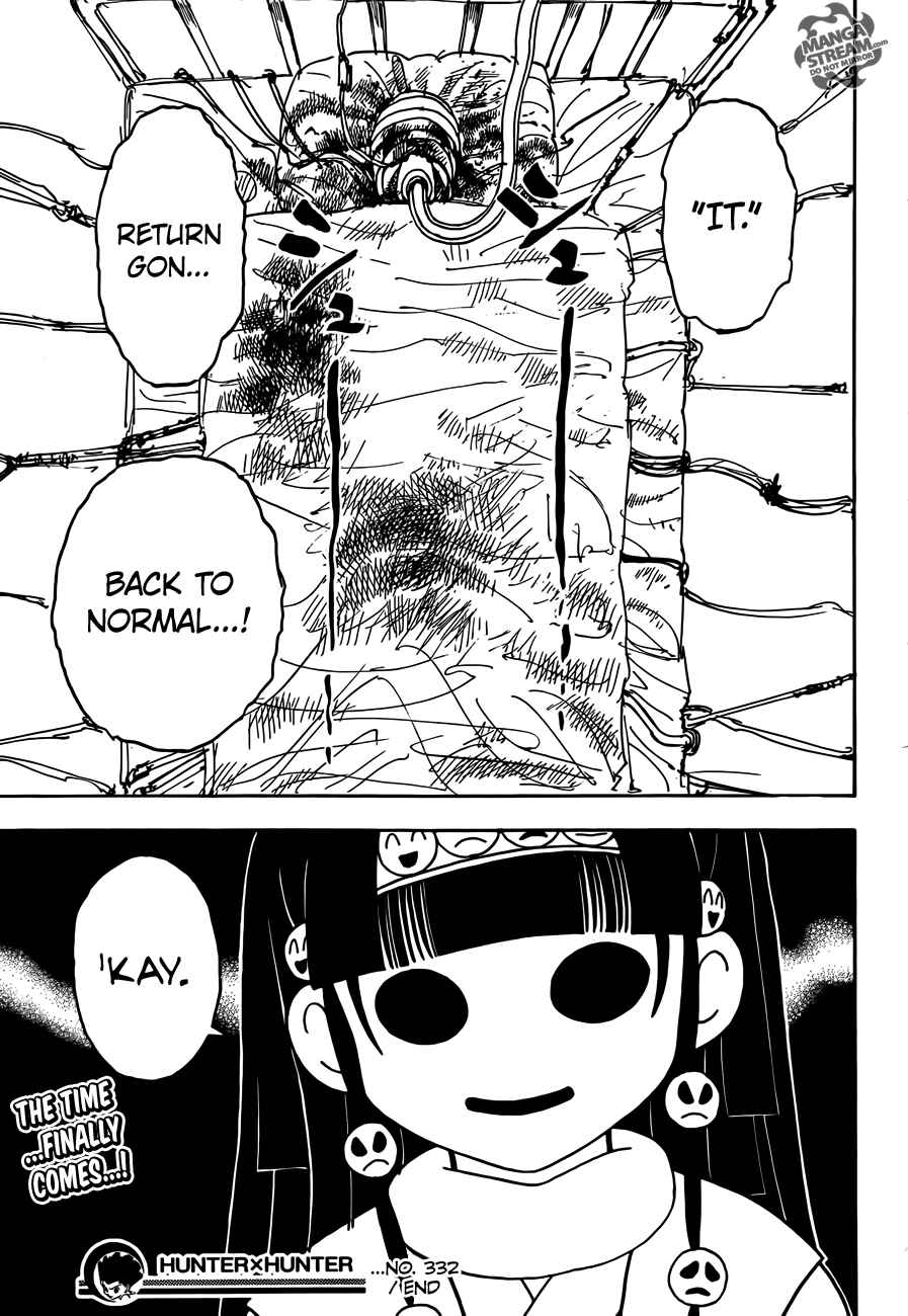 Hunter x Hunter Chapter 332 - Page 17