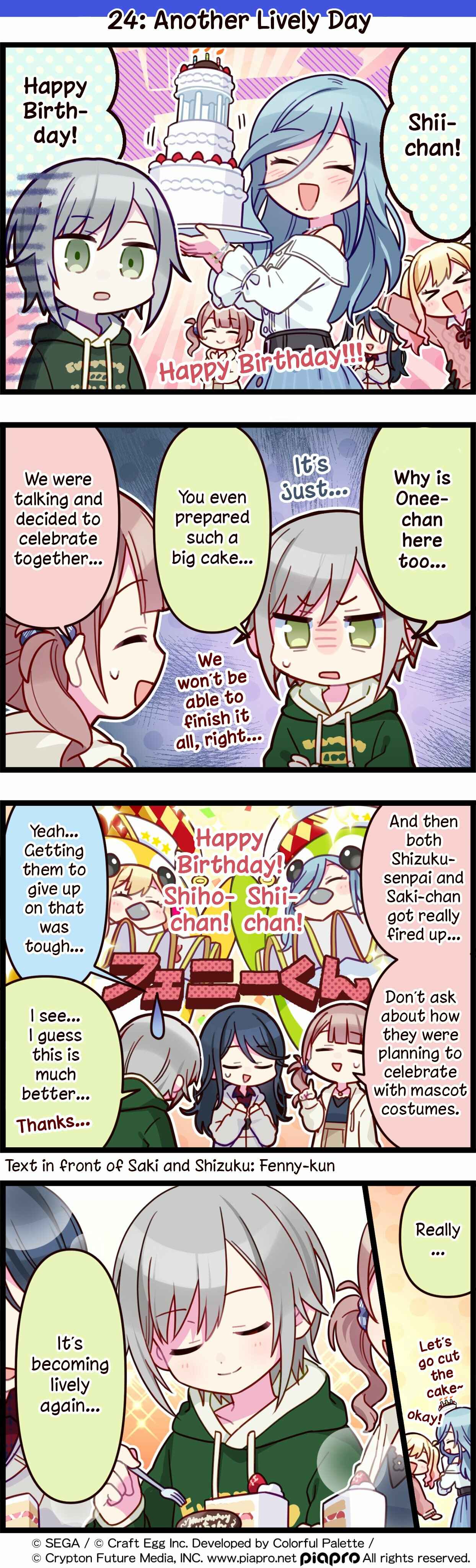 Sekai no 4koma Chapter 24 - Page 1