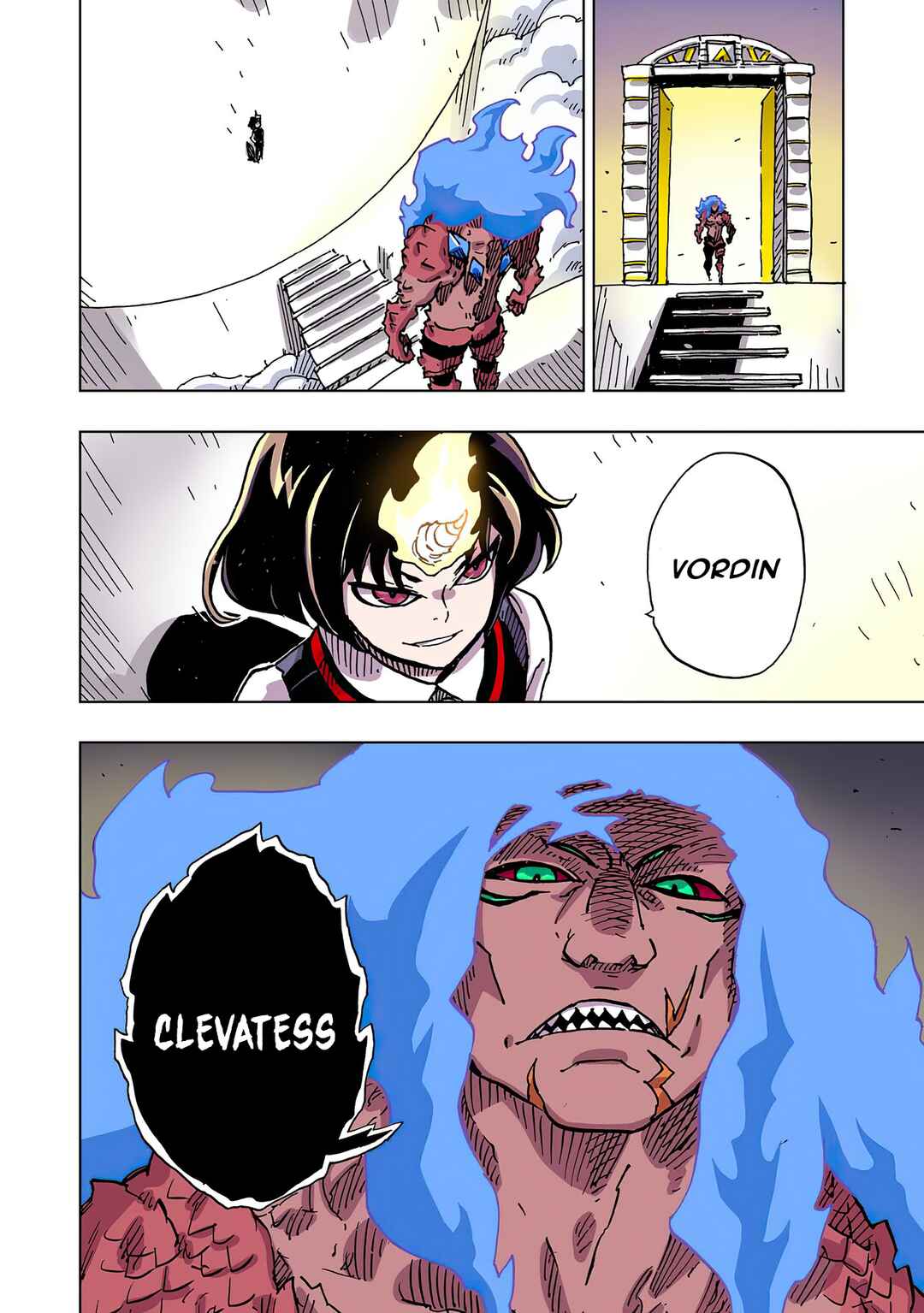 Clevatess -Majuu no Ou to Akago to Shikabane no Yuusha- Chapter 49 - Page 36