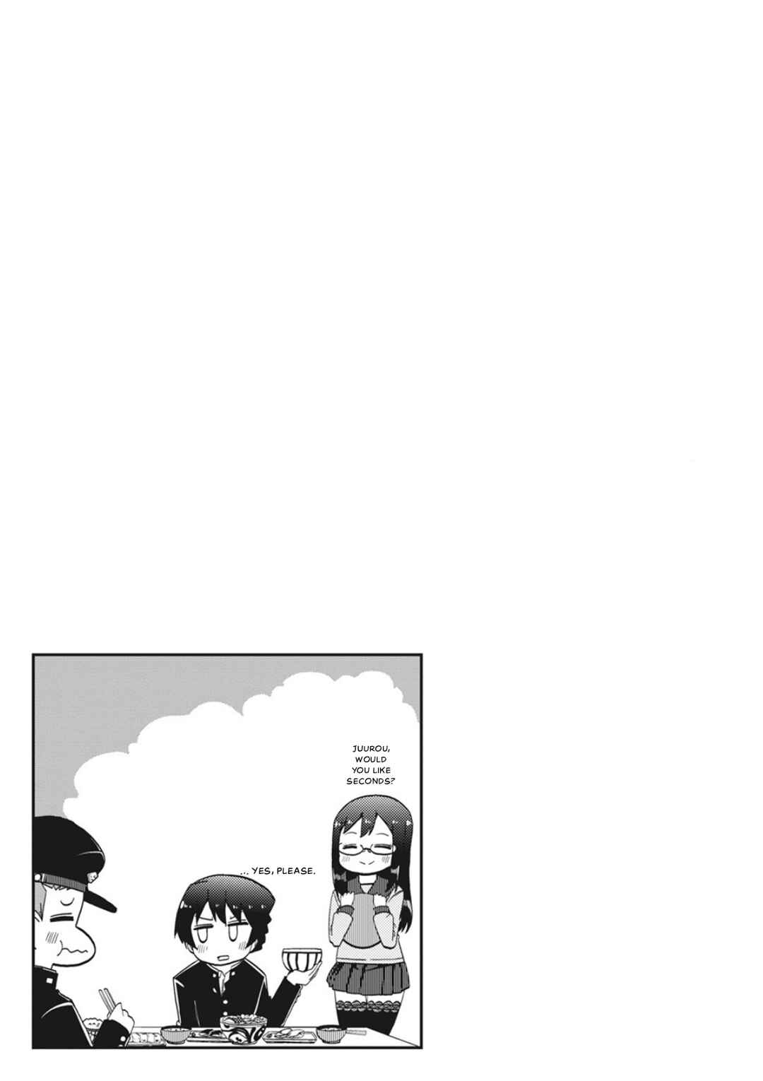 Yonkoma 13 Kihei Bouei-ken!! ~Kochira Sector X~ Chapter 9 - Page 9