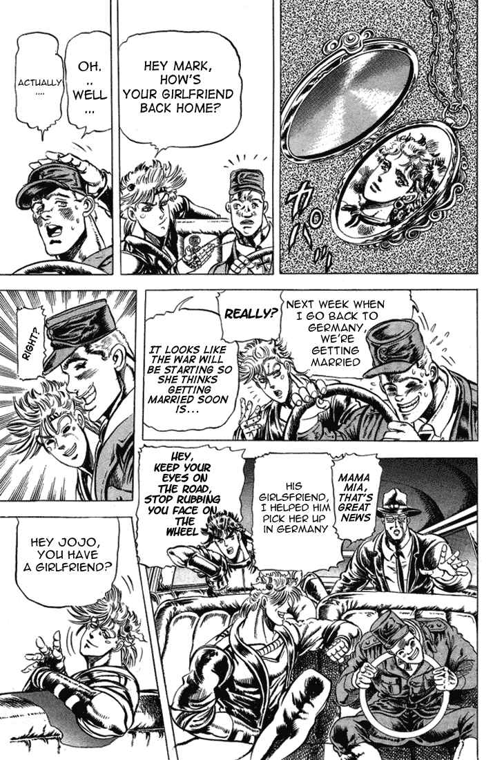 JoJo no Kimyou na Bouken: Part 2 - Sentou Chouryuu Chapter 21 - Page 9