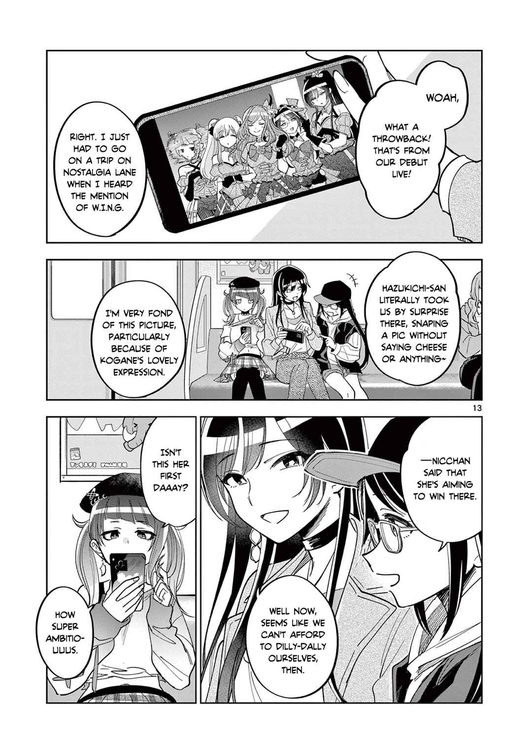 THE iDOLM@STER: Shiny Colors - Hazuki's Shinography Chapter 6.1 - Page 12