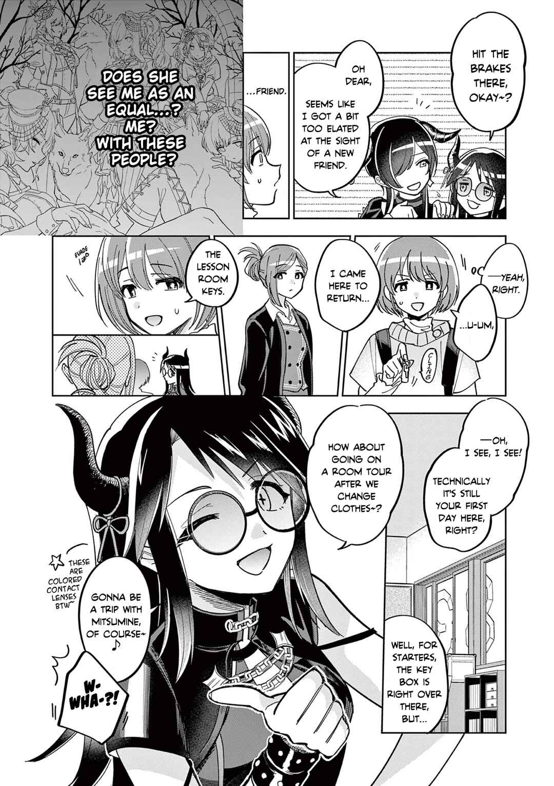 THE iDOLM@STER: Shiny Colors - Hazuki's Shinography Chapter 6.1 - Page 9