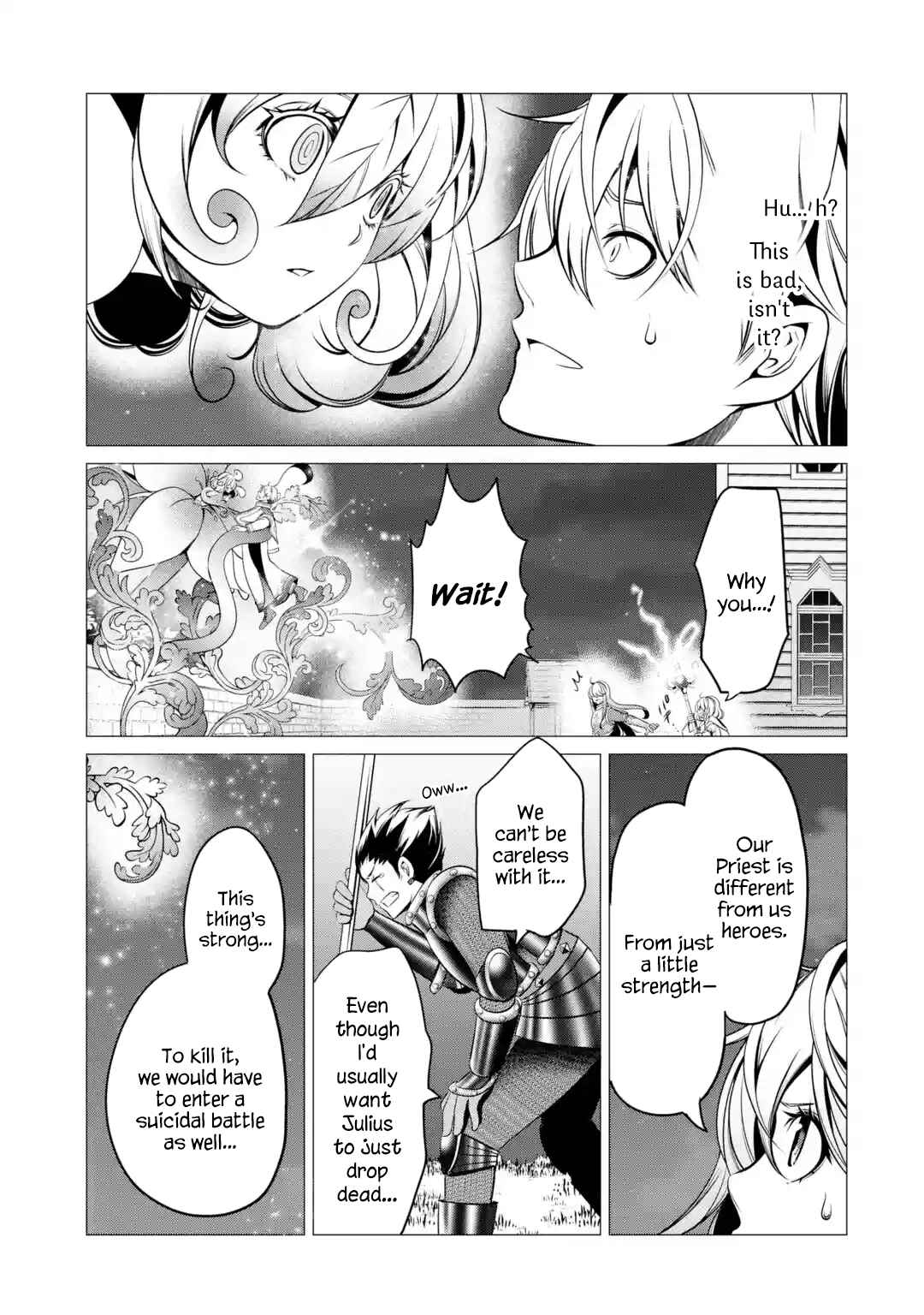 I'm Working at the Church as a Priest, but I Want to Be Cut Some Slack from the Mutilated Bodies of the Heroes that Keep Getting Sent to Me Chapter 2.5 - Page 8