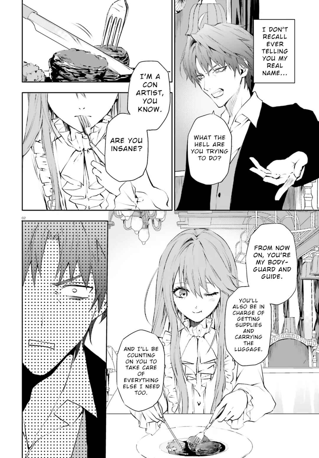 Masquerade Confidence: The Conman and the Girl’s Masked Journey Chapter 2.1 - Page 2
