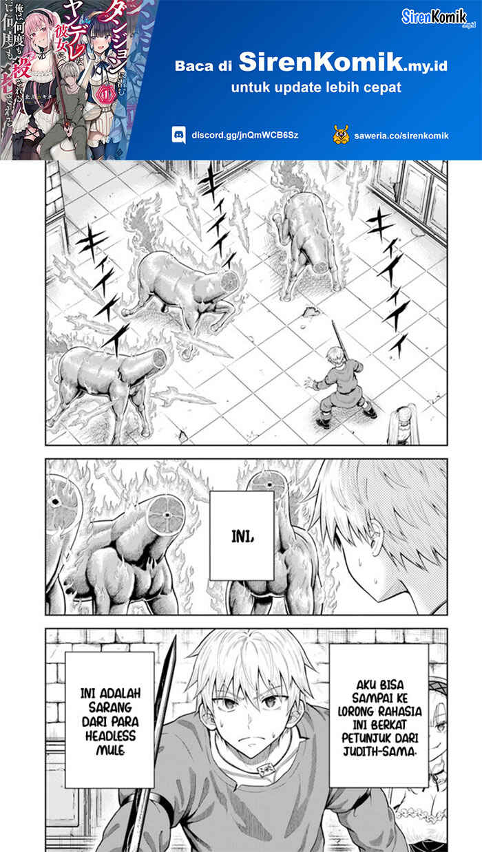 Dungeon ni Hisomu Yandere na Kanojo ni Ore wa Nandomo Korosareru Chapter 11 - Page 2