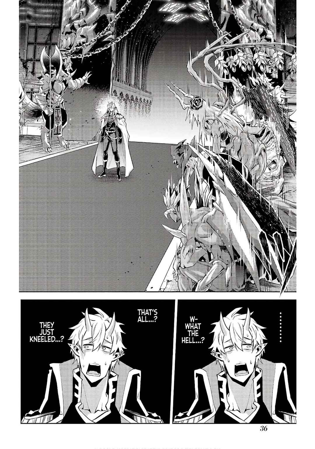 Tensei Shitara Joban de Shinu Chuu-Boss datta - Heroine Kenzokuka de Ikinokoru Chapter 10 - Page 38