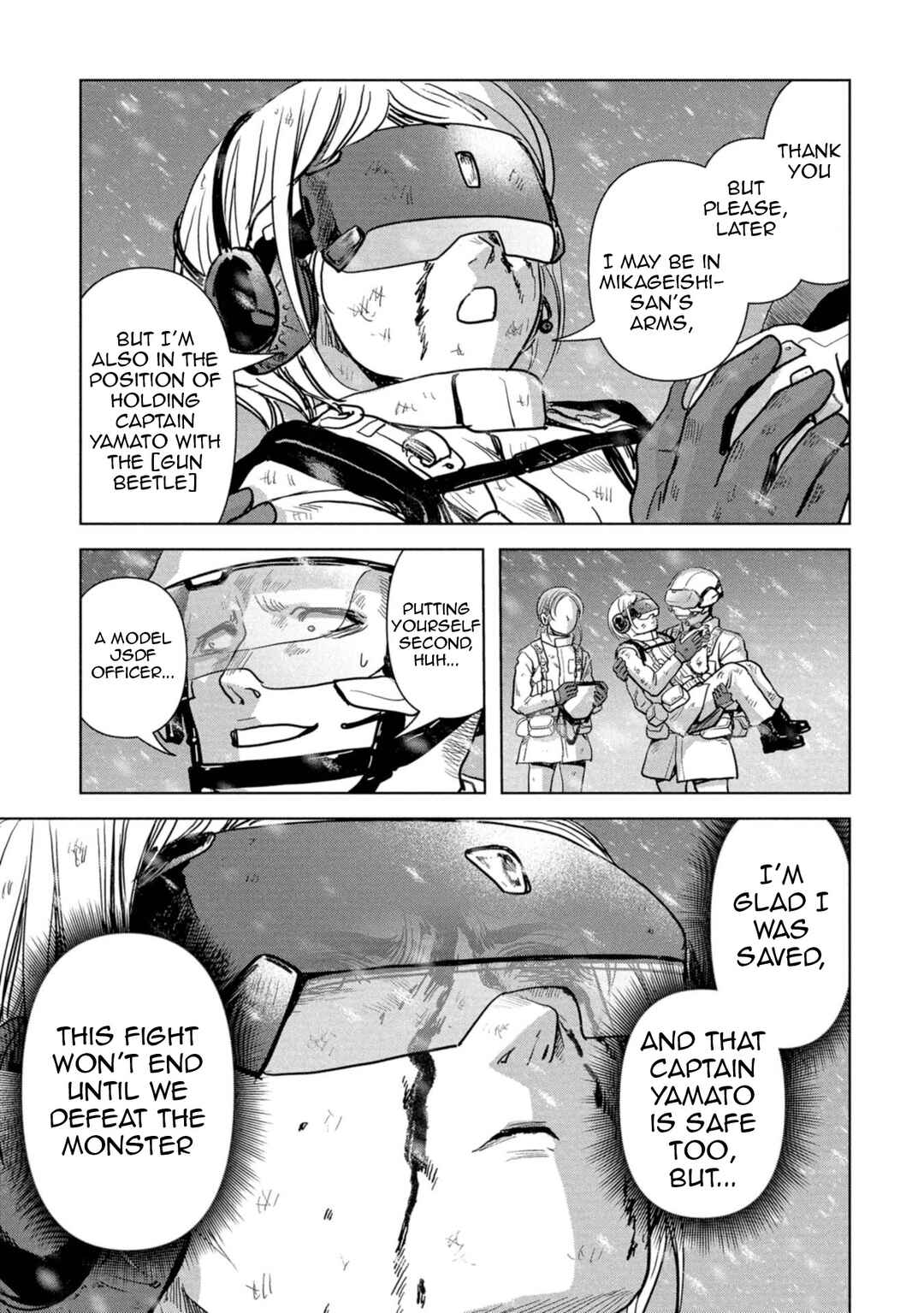 Kaijuu Jieitai Chapter 56 - Page 74