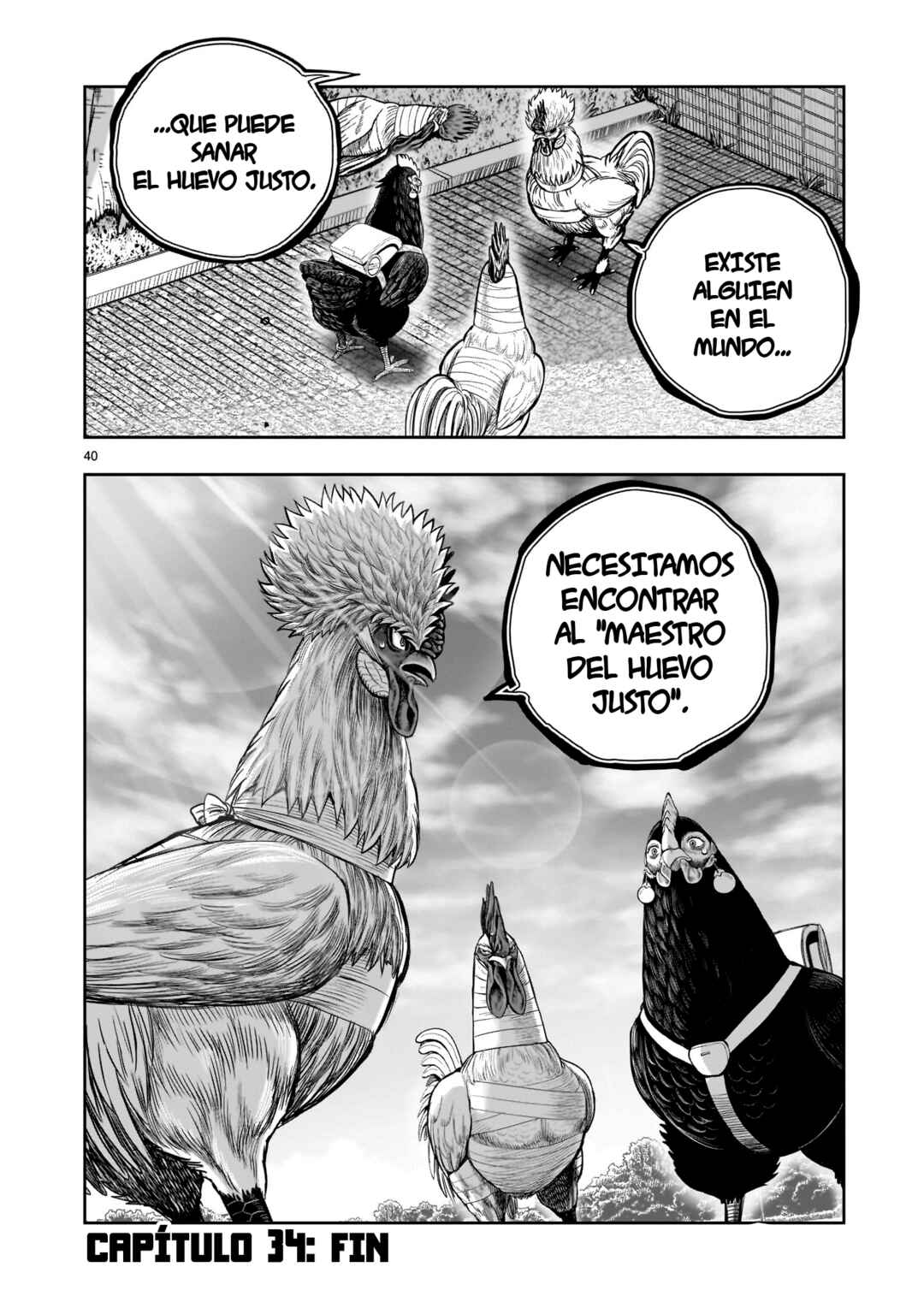 Niwatori Fighter Chapter 34 - Page 42
