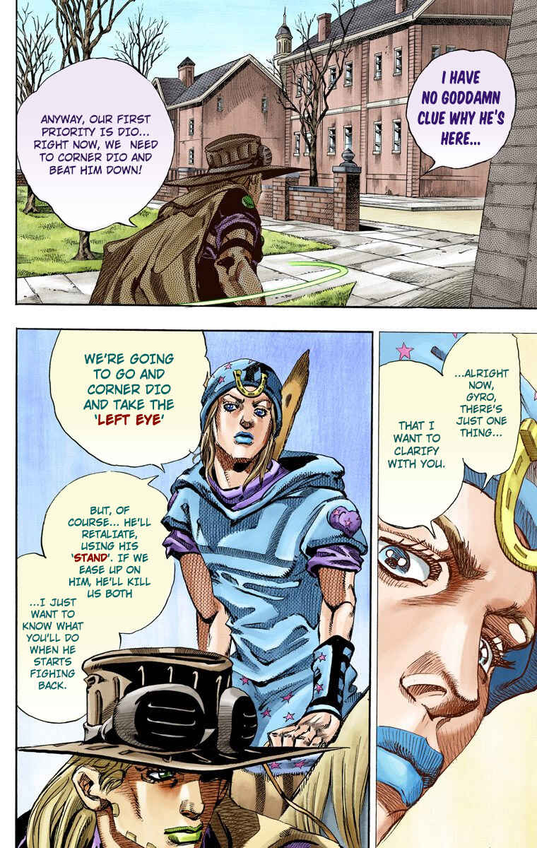 JoJo no Kimyou na Bouken: Part 7 - Steel Ball Run Color-ban Chapter 64 - Page 14