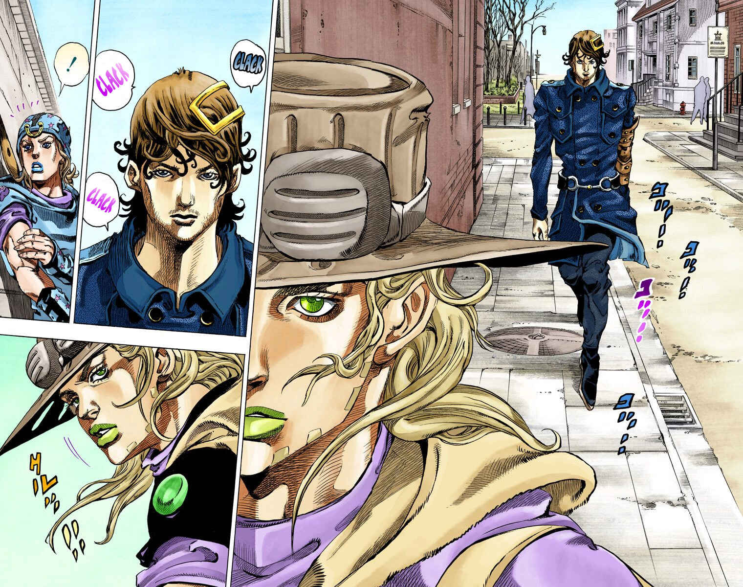JoJo no Kimyou na Bouken: Part 7 - Steel Ball Run Color-ban Chapter 64 - Page 20