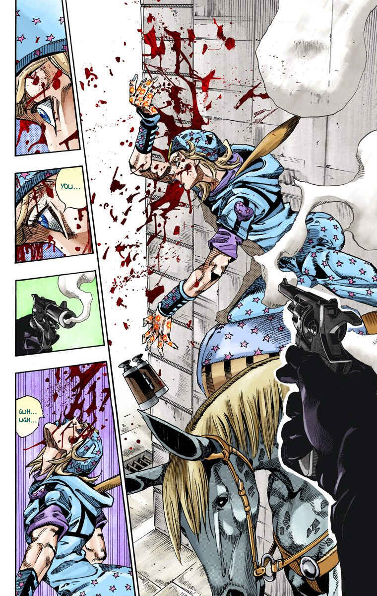JoJo no Kimyou na Bouken: Part 7 - Steel Ball Run Color-ban Chapter 64 - Page 26