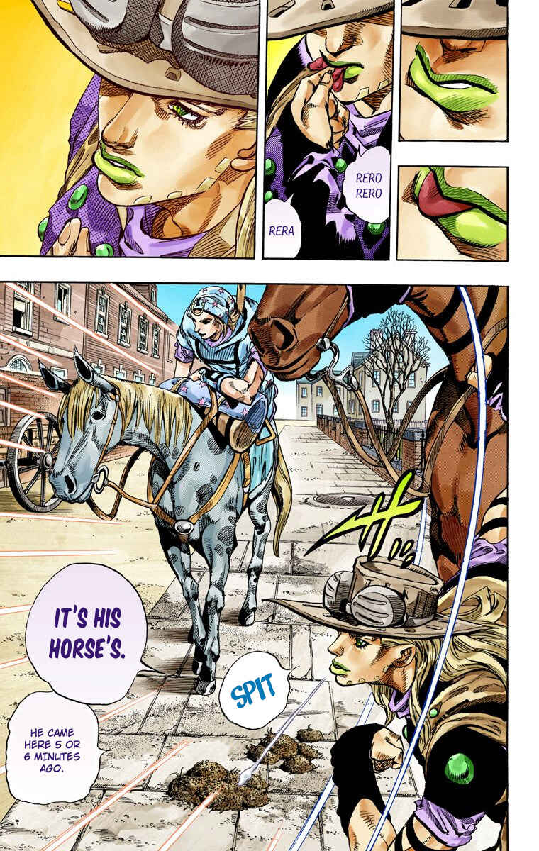 JoJo no Kimyou na Bouken: Part 7 - Steel Ball Run Color-ban Chapter 64 - Page 7