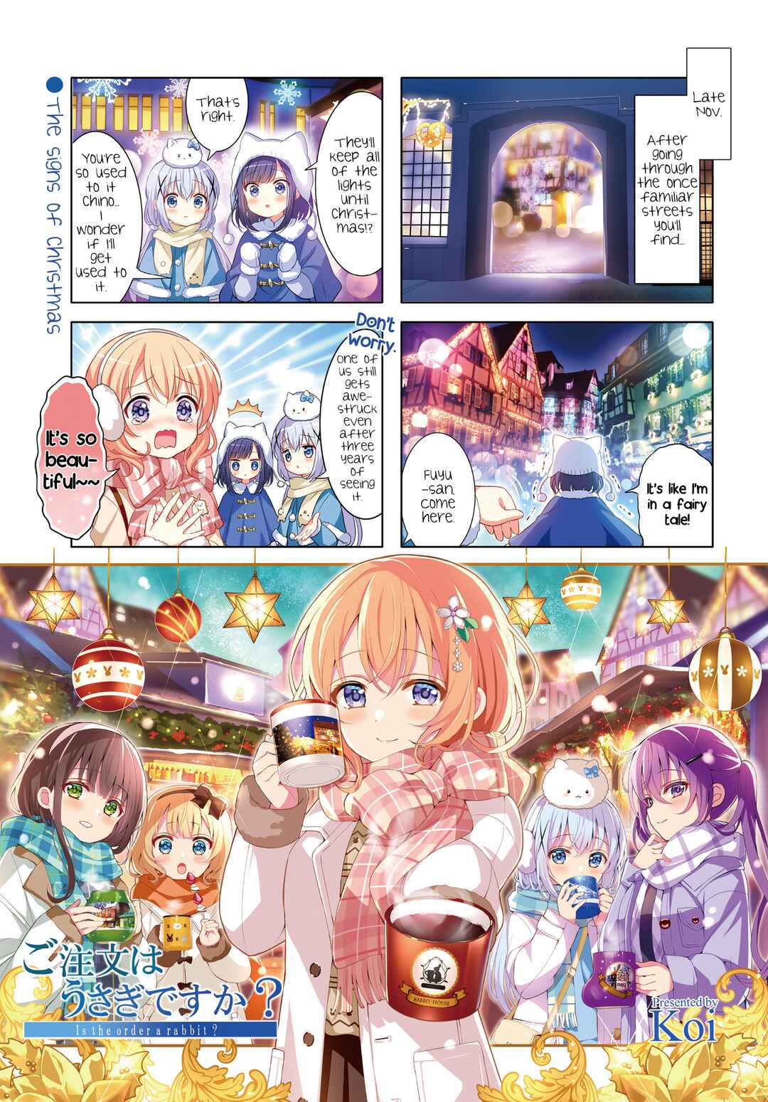 Gochuumon wa Usagi desu ka? Chapter 172 - Page 1