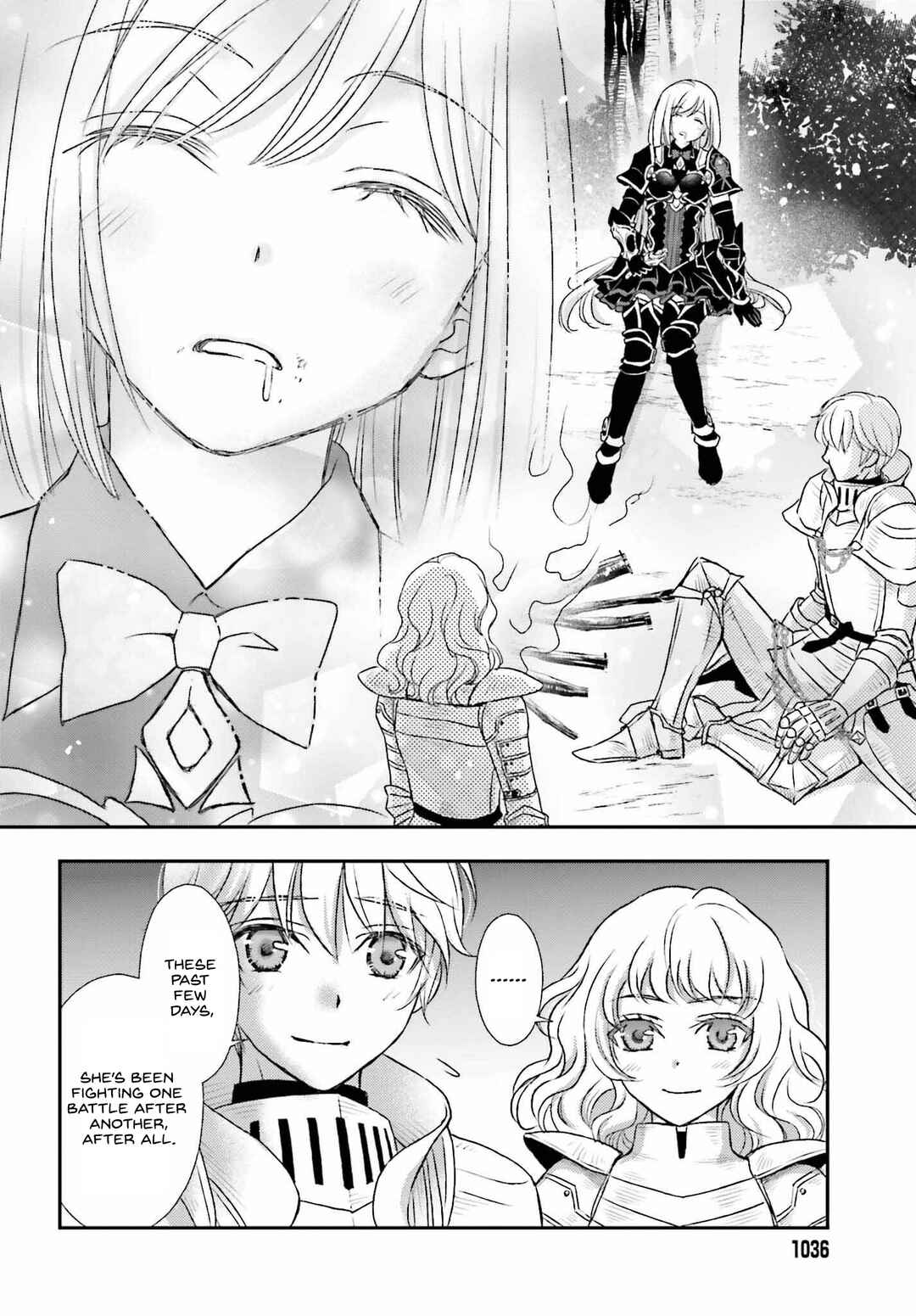 Shinigami ni Sodaterareta Shoujo wa Shikkoku no Tsurugi o Mune ni Idaku Chapter 34 - Page 10