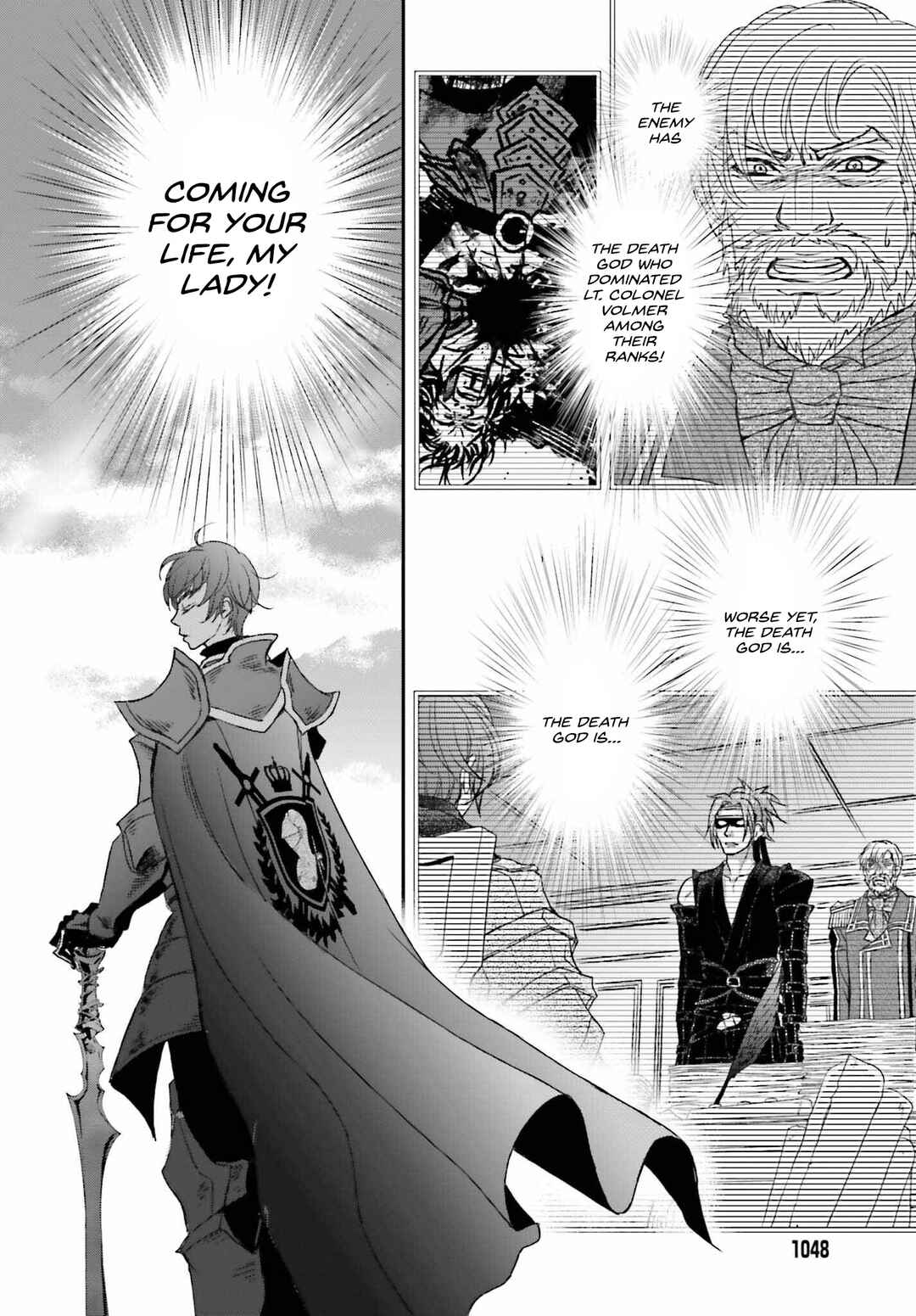 Shinigami ni Sodaterareta Shoujo wa Shikkoku no Tsurugi o Mune ni Idaku Chapter 34 - Page 22