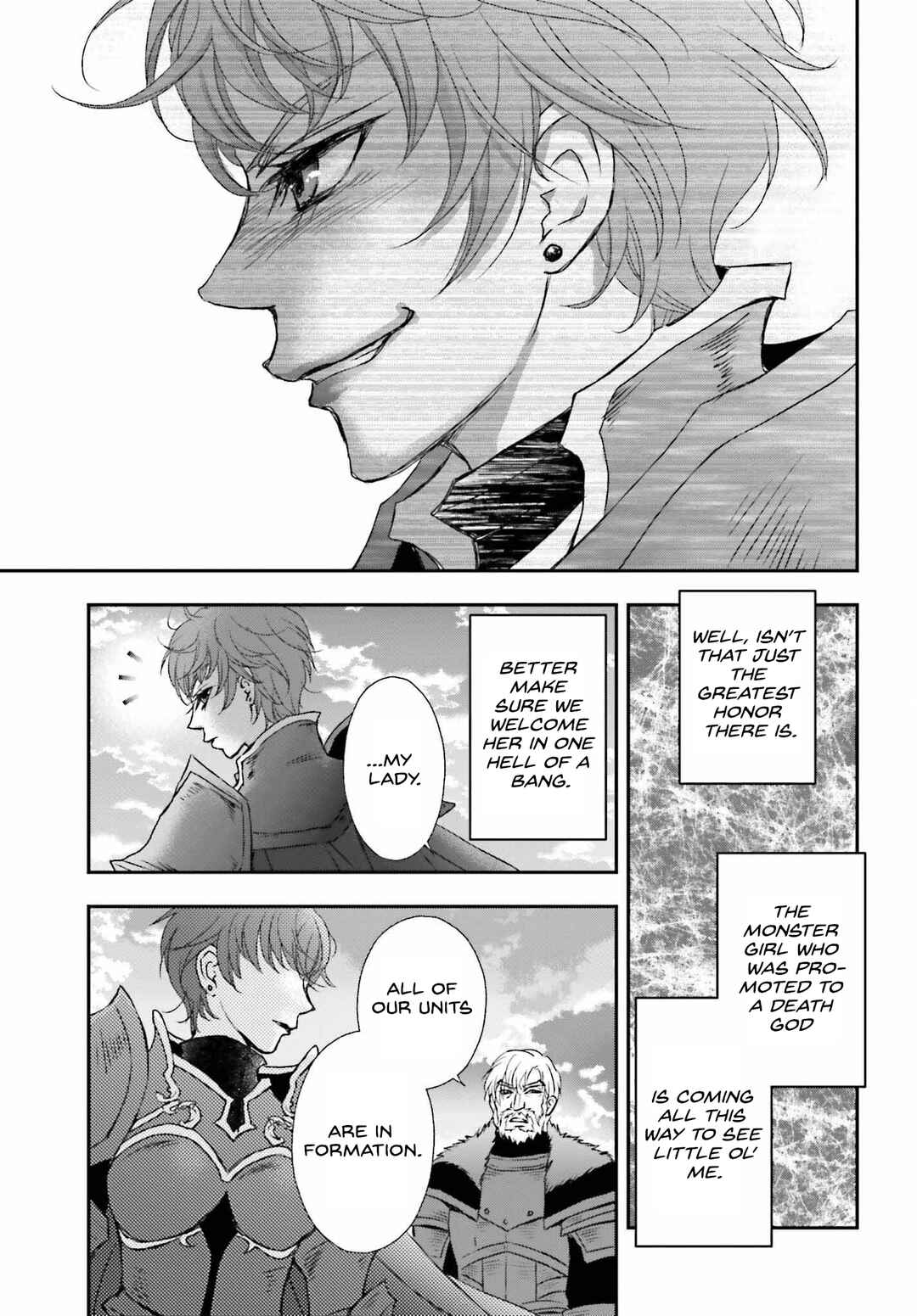 Shinigami ni Sodaterareta Shoujo wa Shikkoku no Tsurugi o Mune ni Idaku Chapter 34 - Page 23