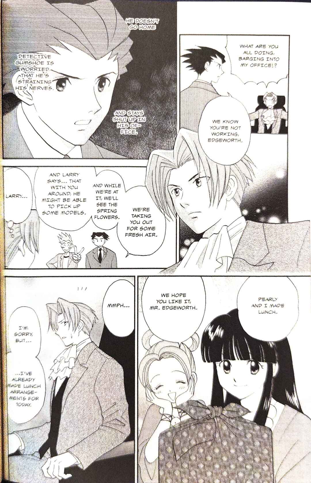 Gyakuten Saiban Official Anthology Comic: Naruhodou-hen Chapter 13 - Page 2