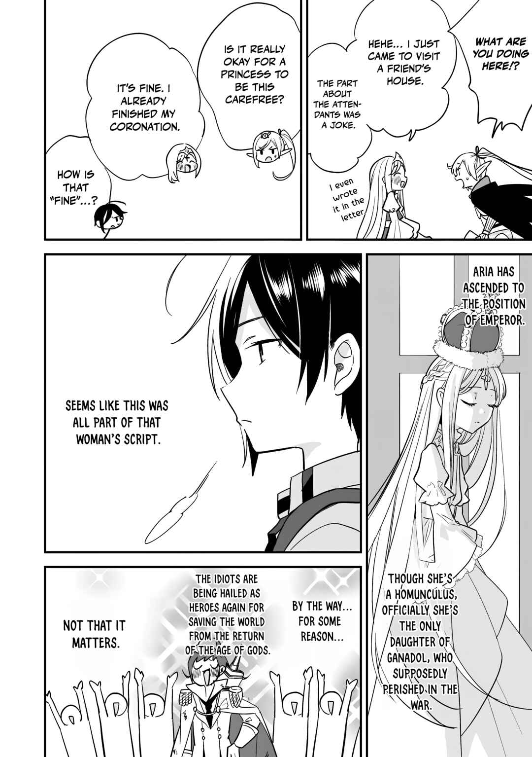 Isekai de Kojiin o Hiraita kedo, Nazeka Dare Hitori Sudatou to shinai Ken Chapter 73 - Page 17