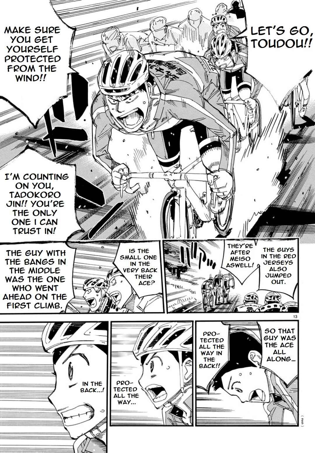Yowamushi Pedal - Spare Bike Chapter 116 - Page 13