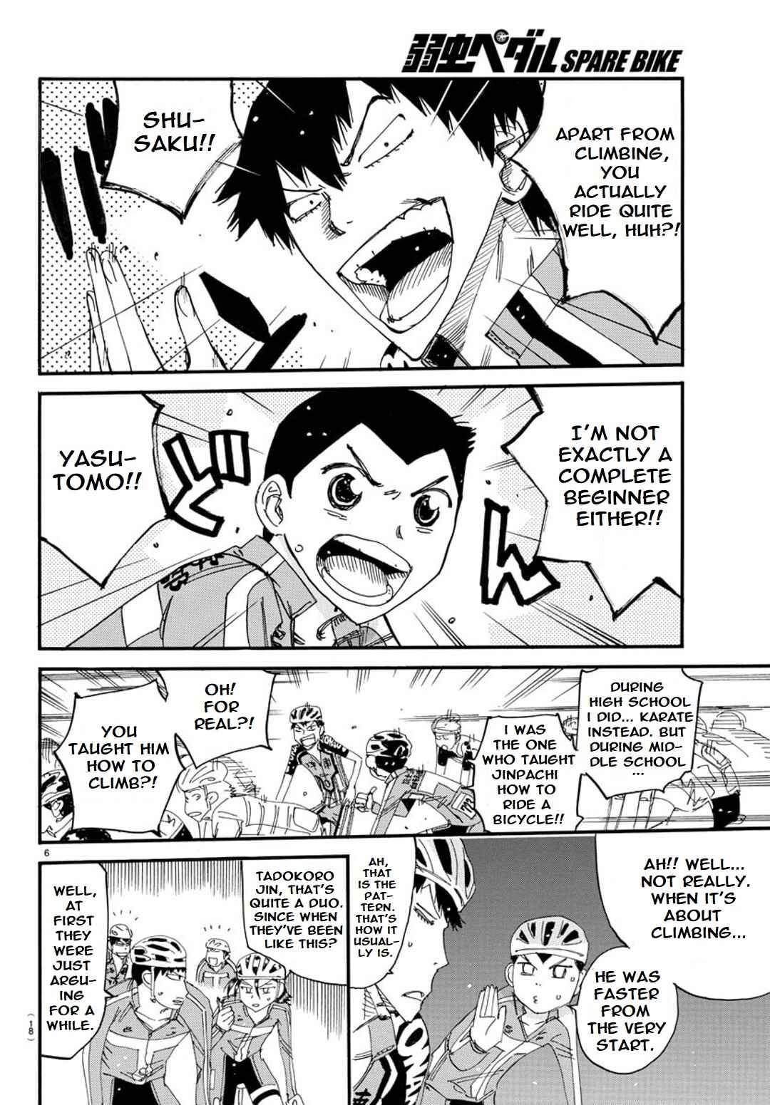 Yowamushi Pedal - Spare Bike Chapter 116 - Page 7