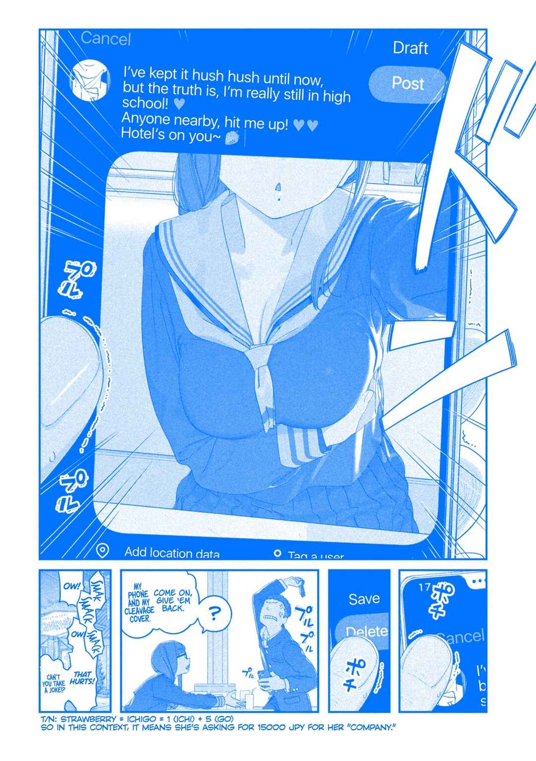 Getsuyoubi no Tawawa (Blue) (Fan Colored) Chapter 123 - Page 13