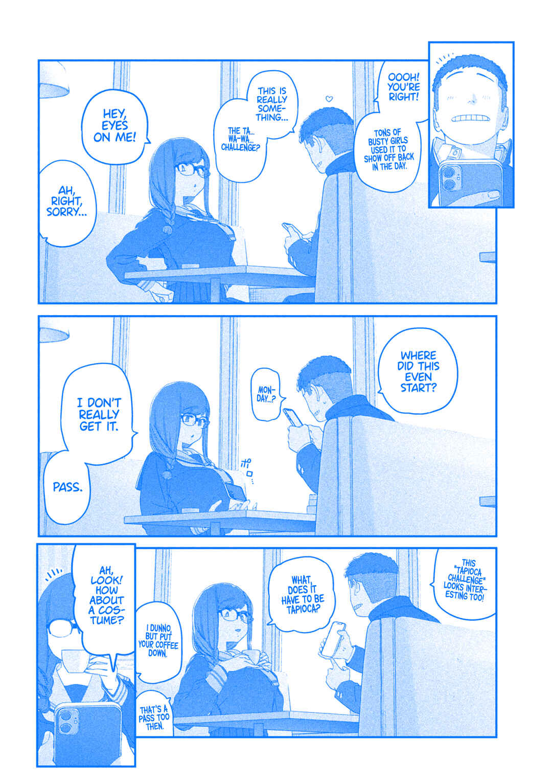 Getsuyoubi no Tawawa (Blue) (Fan Colored) Chapter 123 - Page 9