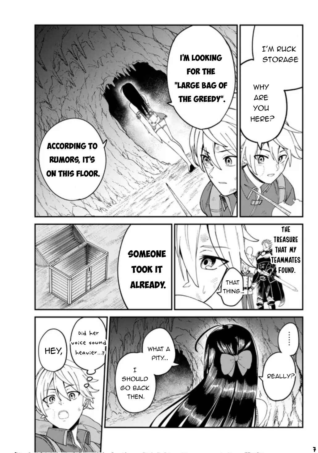 Nimotsu Mochi no Noukin Musou Chapter 2 - Page 8